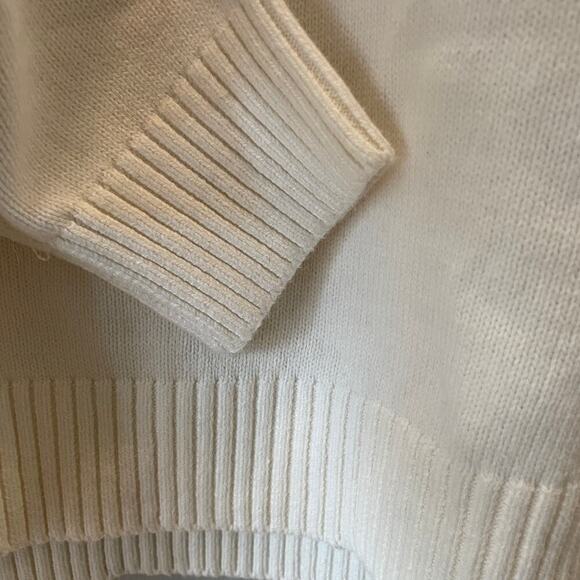 IZOD Crewneck Sweater | Striped, Classic Fit, Neutral Colors, XL, NWOT - Picture 7 of 9